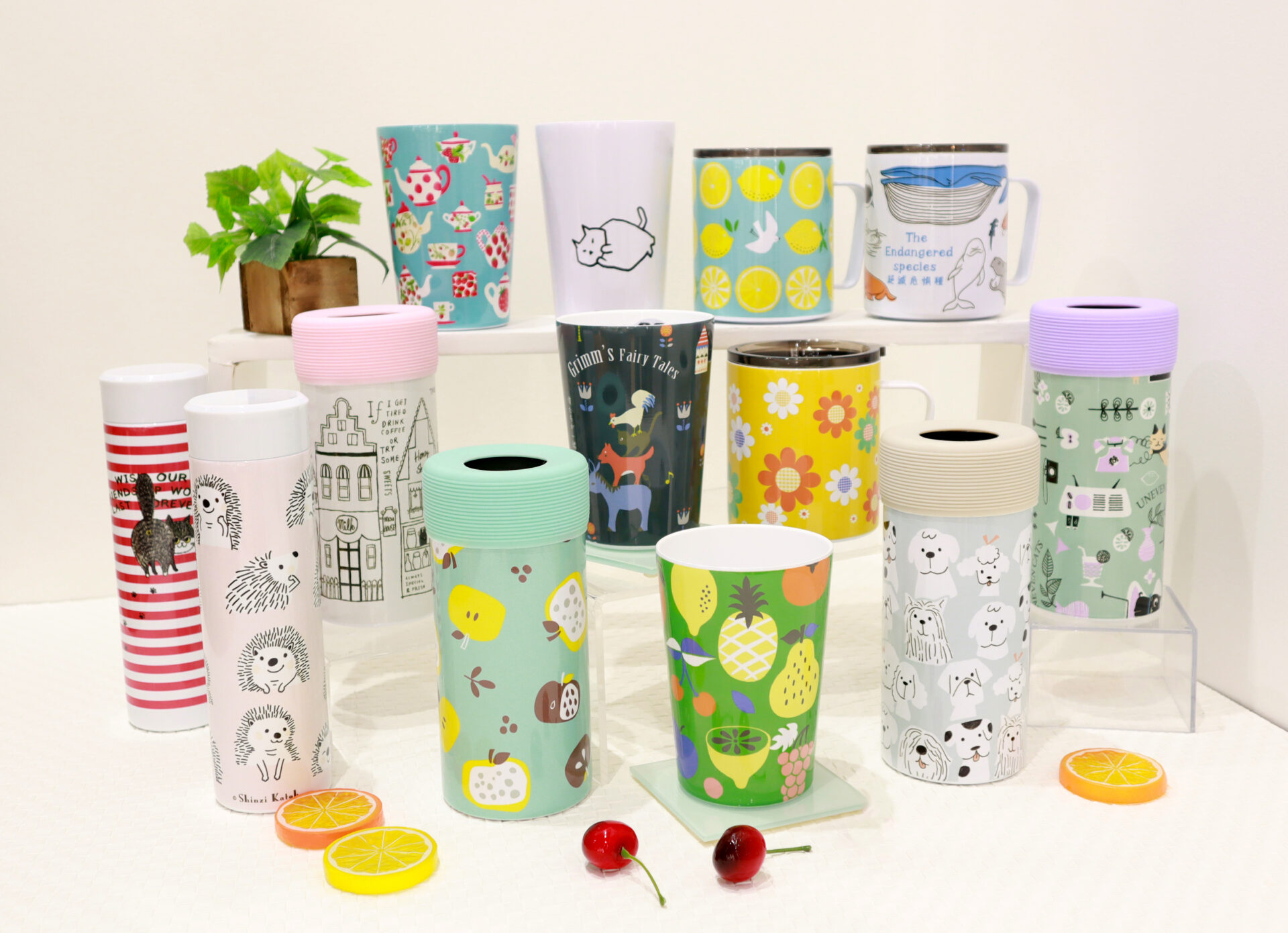 フルカラー印刷例 ステンレスカップ